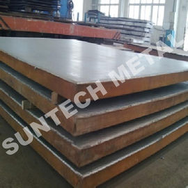 Trung Quốc Explosin Bonded Clad Plate B265 Gr2 / A516 Gr 70 Titanium / Steel Clad Square Plate nhà cung cấp