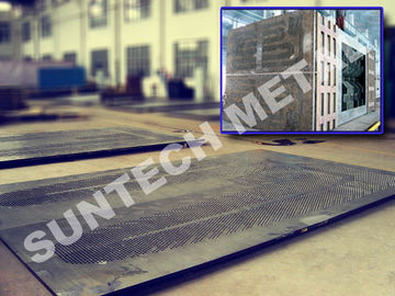 Trung Quốc Gr.2 / 516 Gr.70N Titanium Clad Plate Square Tubesheet for Steam Turbine nhà cung cấp