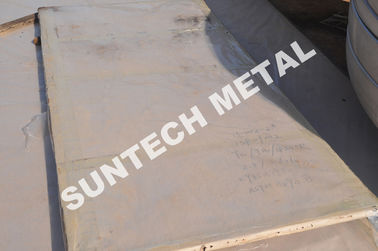Trung Quốc Explosion bonded Multilayed Zirconium Tantalum Clad Plate Ta1 / SB265 Gr.1 / Q345R for Condensers nhà cung cấp