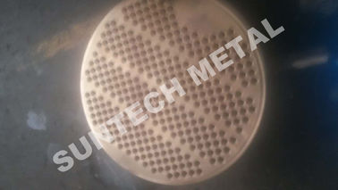 Trung Quốc SA516 Gr.70 Thick Naval Brass Clad Plate Tubesheet Machined and Drilled nhà cung cấp