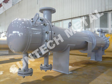 Trung Quốc Connecting Cooler Shell And Tube Type Condenser  110sqm 800mm Length nhà cung cấp