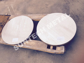 Trung Quốc Cladding Plate  SB265 Gr.1 Titanium / Carbon Steel Clad Tubesheet nhà máy sản xuất