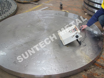 Trung Quốc N06600 Inconel 600 / SA266 Nickel Alloy Clad Plate Tubesheet for Condenser nhà phân phối